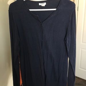 Old navy blue sweater